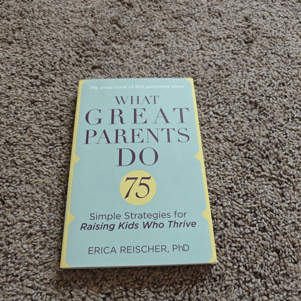 What Great Parents Do - Yellow and Blue Cover